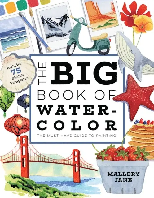 Mallery Jane - Big Book of Watercolor, E-bok. Tillgänglighet: Lägg i varukorg