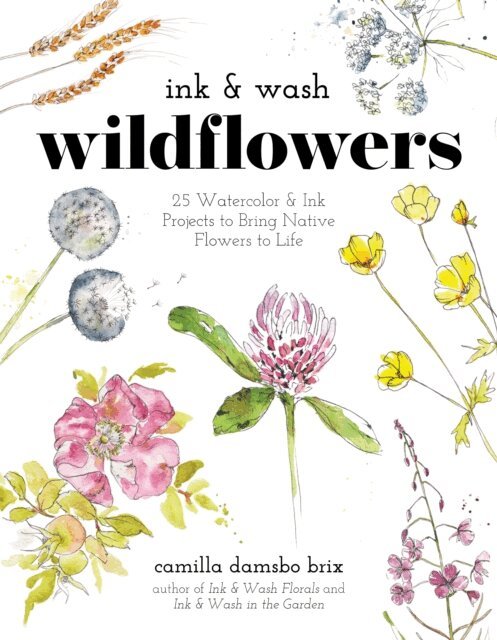 Camilla Damsbo Brix - Ink & Wash Wildflowers, E-bok