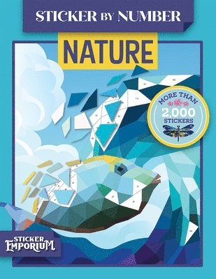 Parragon Books, Parragon Books - Sticker by Number Nature, Häftad