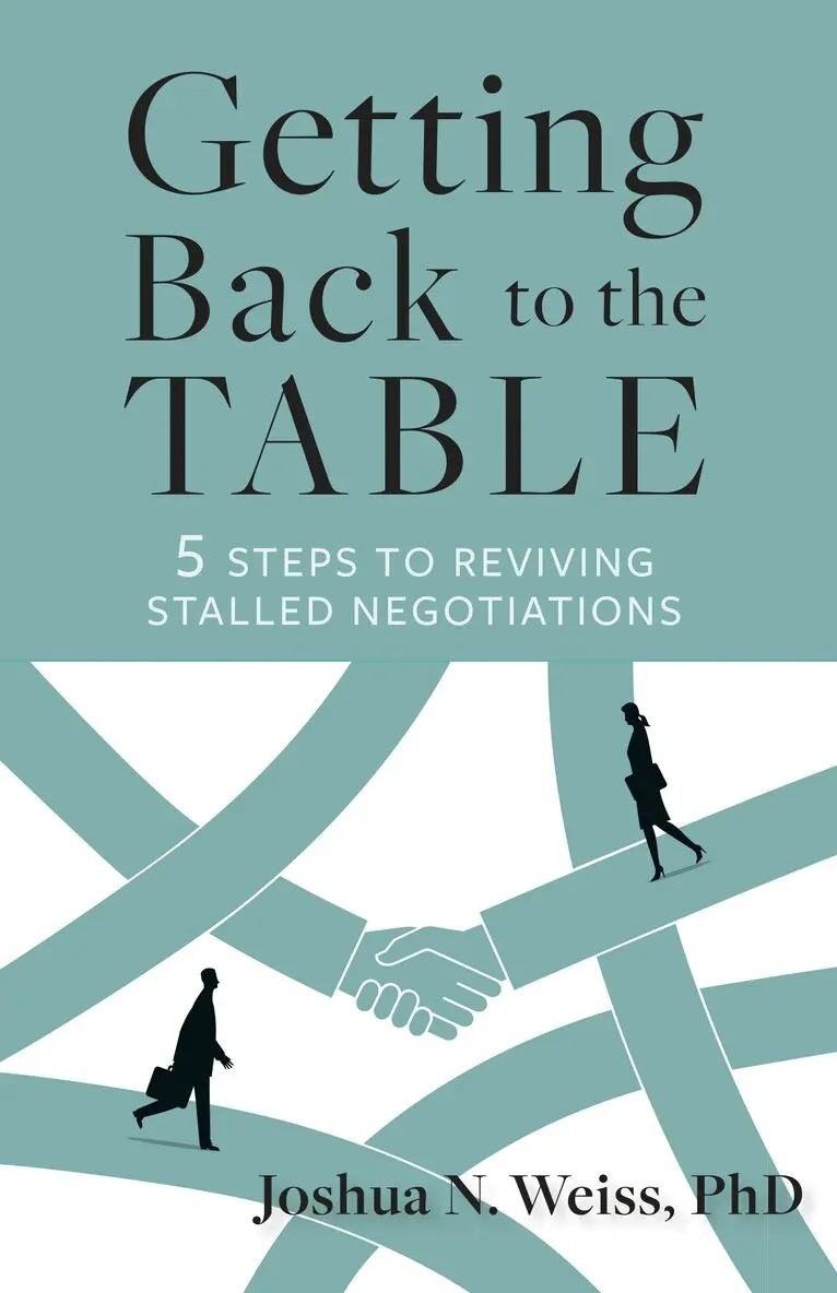 Joshua N. Weiss - Getting Back to the Table, Häftad. Tillgänglighet: Lägg i varukorg