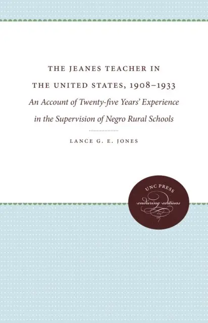 Lance G. E. Jones - Jeanes Teacher in the United States, 1908-1933, E-bok. Tillgänglighet: Lägg i varukorg
