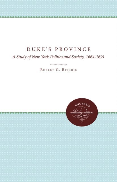 Robert C. Ritchie - Duke's Province, E-bok. Tillgänglighet: Lägg i varukorg