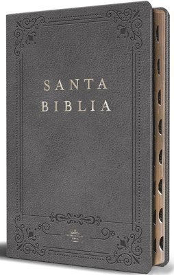 Reina Valera Revisada 1960 - Biblia Rvr 1960 Letra Grande Tamaño Manual, Piel Gris Con Índice / Spanish Bible Rvr 1960 Handy Size Large Print Leathersoft Gray with Index, Häftad