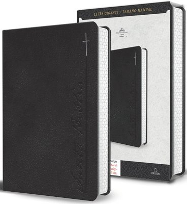 Reina Valera Revisada 1960 - Biblia Rvr 1960 Letra Gigante, Símil Piel, Gris (Edición Cantos Pintados) / Spanish Bible Rvr 1960 Giant Print Handy Size Leathersoft Gray with Cross, Häftad