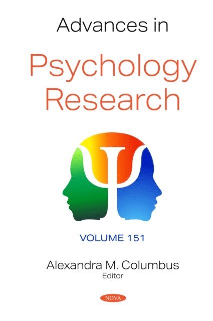 Alexandra M. Columbus - Advances in Psychology Research. Volume 151, E-bok