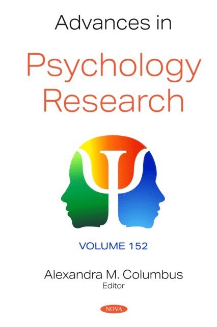 Alexandra M. Columbus - Advances in Psychology Research. Volume 152, E-bok