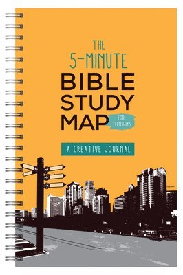 Compiled by Barbour Staff - The 5-Minute Bible Study Map for Teen Guys: A Creative Journal, Häftad