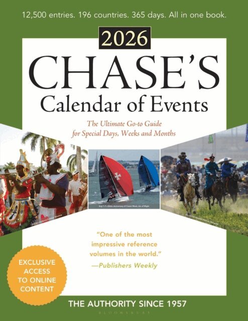 Editors of Chase's - Chase's Calendar of Events 2026, E-bok. Tillgänglighet: Lägg i varukorg