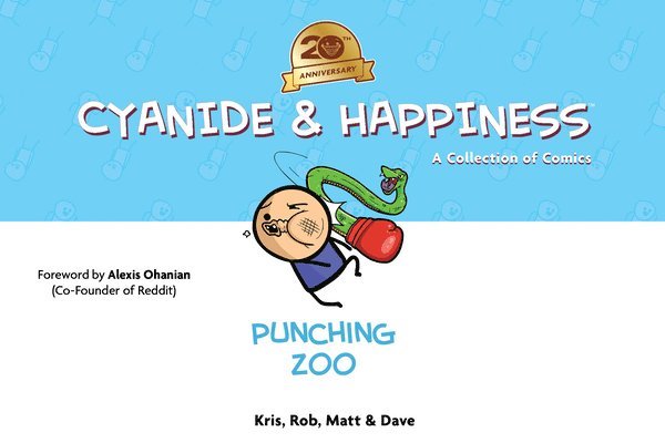 Kris Wilson, Rob DenBleyker, Dave McElfatrick, Matt Melvin - Cyanide & Happiness: Punching Zoo (20th Anniversary Edition), Inbunden. Tillgänglighet: Lägg i varukorg