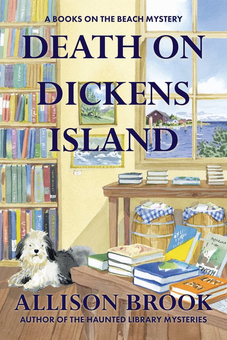 Allison Brook - Death on Dickens Island, Inbunden