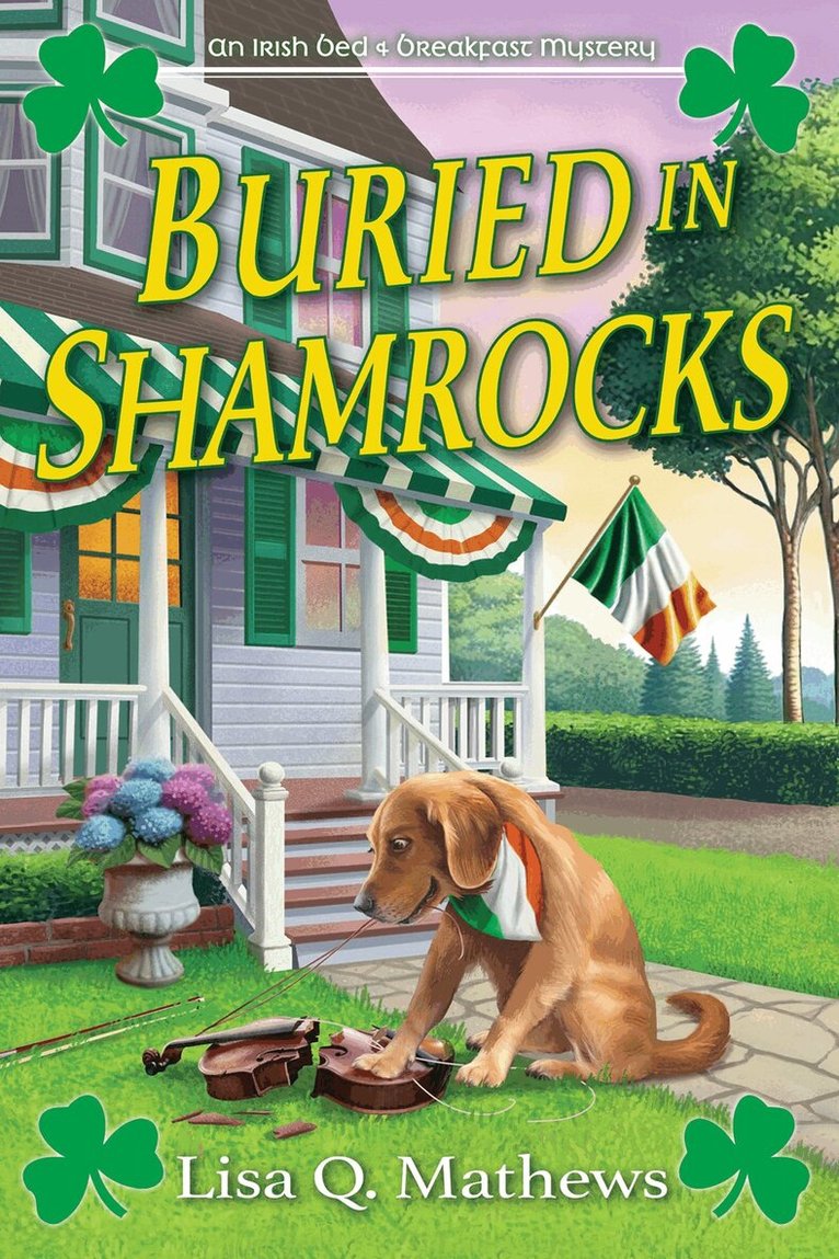 Lisa Q. Mathews - Buried in Shamrocks, Inbunden