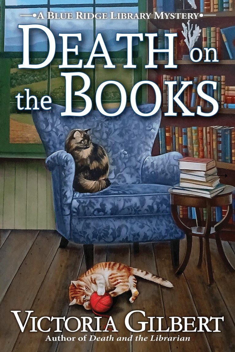 Victoria Gilbert - Death on the Books, Inbunden
