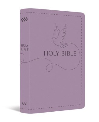King James - KJV Holy Bible: Deluxe Gift Bible - Lilac Dove: King James Version Bible, Ribbon Marker, Red Letter Edition, Readable Type, Inbunden