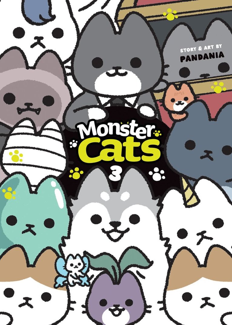 PANDANIA - Monster Cats Vol. 3, Häftad