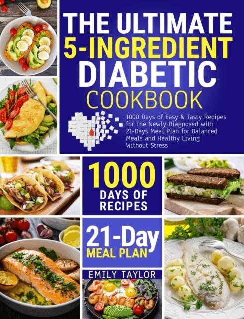 Emily Taylor - Ultimate 5-ingredient Diabetic Cookbook, E-bok