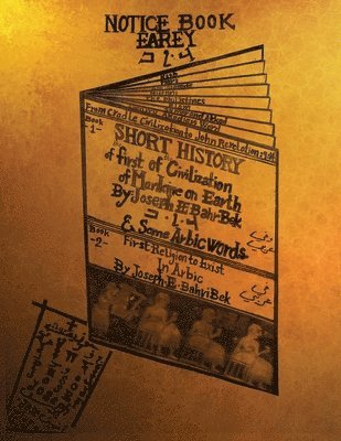 Joseph E Bahribek - Notice Book, Häftad