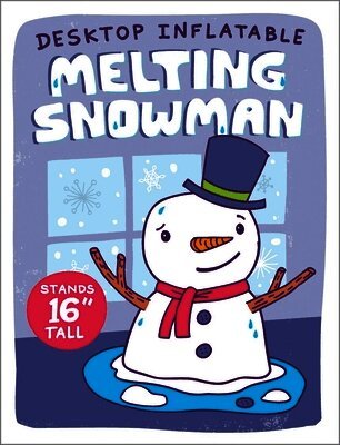 Desktop Inflatable Melting Snowman