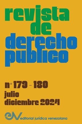 REVISTA DE DERECHO PÚBLICO, N° 179-180, julio-diciembre 2024,, Häftad