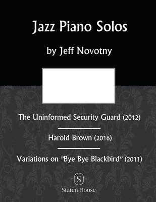 Jeff Novotny - Jazz Piano Solos, Häftad