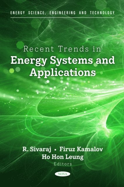 R Sivaraj - Recent Trends in Energy Systems and Applications, E-bok