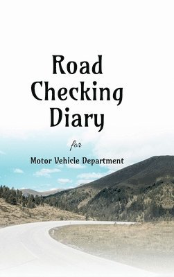 Sagar - Road Checking Diary, Inbunden