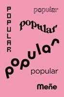 Meñe - Popular, Häftad