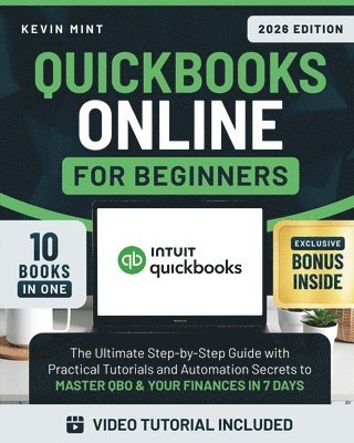 Kevin Mint - QuickBooks Online for Beginners [10 Books in 1], Häftad