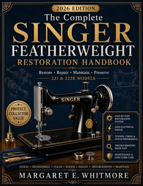 Margaret E. Whitmore - Complete Singer Featherweight Restoration Handbook, E-bok. Tillgänglighet: Lägg i varukorg