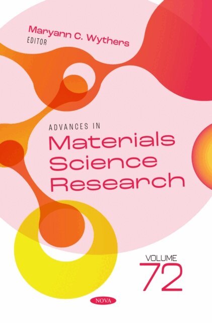 Maryann C. Wythers - Advances in Materials Science Research. Volume 72, E-bok