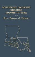 Donald Hebert - Southwest Louisiana Records Volume 19 (XIX) 1888, Inbunden
