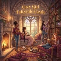 Cozy Coloring Vibes - Cozy Girl Fairytale Castle, Häftad