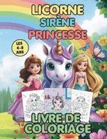 Sharon Rodriguez - Licorne, Sirène & Princesse -Une aventure de coloriage amusante et facile pour les enfants de 4 à 8 ans, Häftad