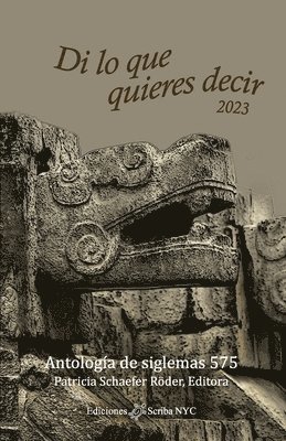 Patricia Schaefer Röder - Di lo que quieres decir 2023, Häftad