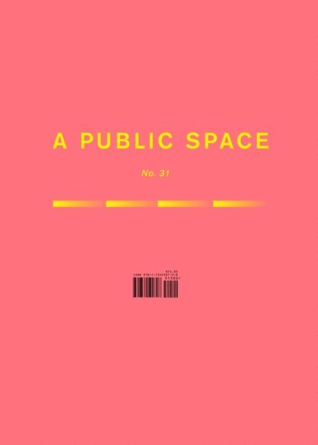 Brigid Hughes - Public Space No. 31, E-bok