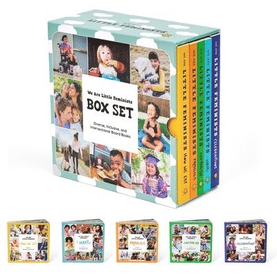 Shuli de la Fuente-Lau, Archaa Shrivastav - We Are Little Feminists Box Set: Families, How We Eat, On-The-Go, Celebrations, & Hair: Diverse, Inclusive, & Intersectional Board Books, Kartonnage