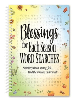 Product Concept Editors - Blessings for Each Season Word Searches, Häftad