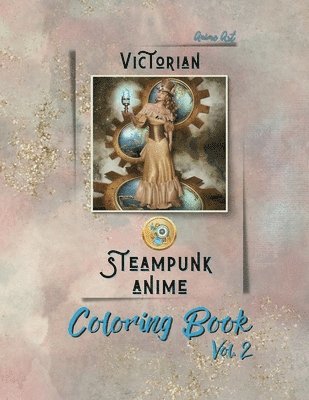 Claire Reads - Anime Art Victorian Steampunk Anime Coloring Book Vol. 2, Häftad