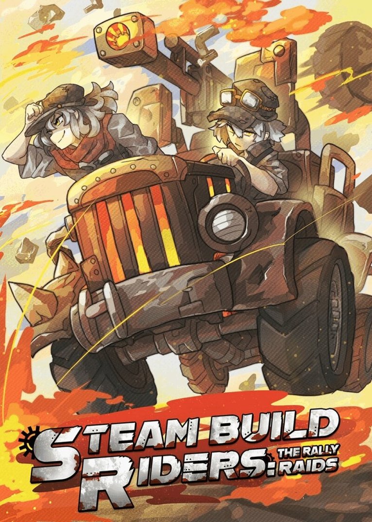 Haifun, Jamie Aczel, Bradly Halestorm - Steam Build Rider: The Rally Raids, Häftad