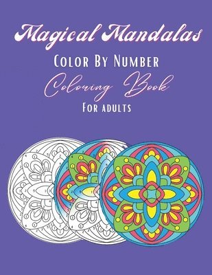 Claire Reads - Magical Mandalas Color By Number Coloring Book, Häftad