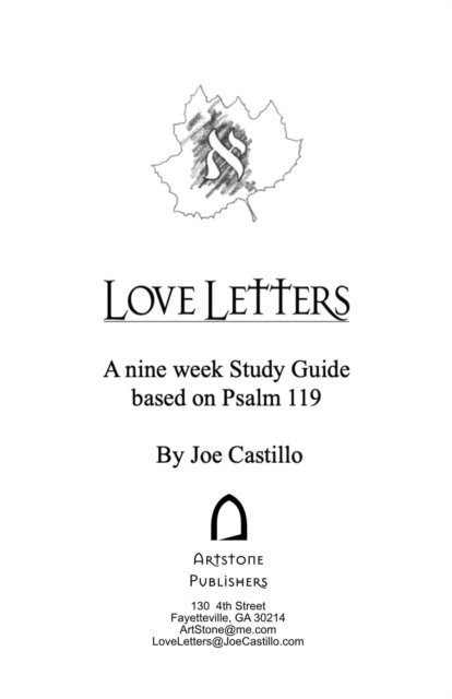 Joe Castillo - Love Letters Study Guide, E-bok