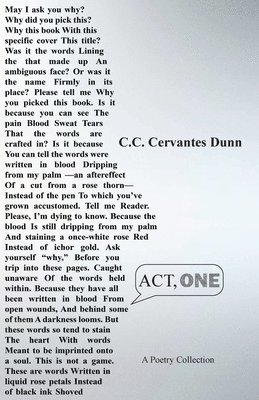 Act, One