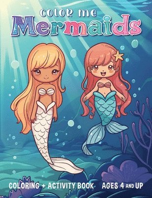 Antzy Books - Color Me Mermaids, Häftad