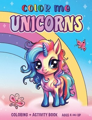 Antzy Books - Color Me Unicorns, Häftad