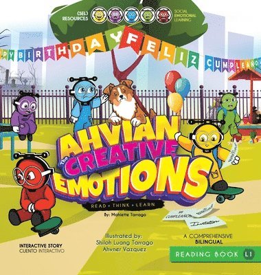 Mahiette Tarrago - Ahvian The Creative "Emotions" - Bilingual Reading Book, Inbunden