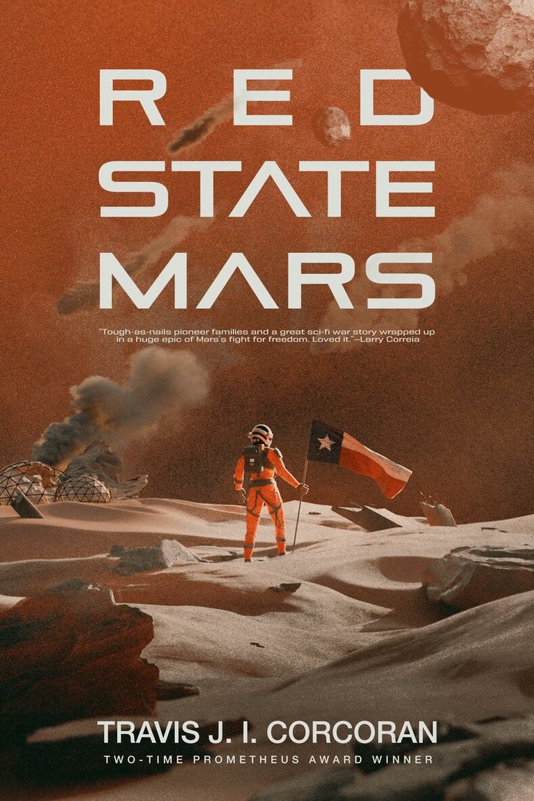 Travis J. I. Corcoran - Red State Mars, Inbunden