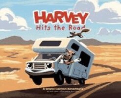 Scott Lewis - Harvey Hits the Road, Inbunden