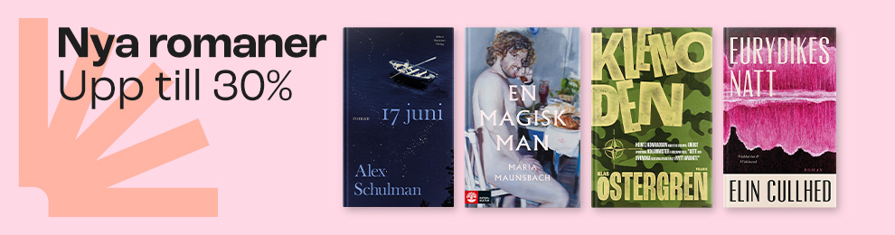 Romaner upp till 30% rabatt